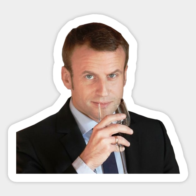 Emmanuel Macron Sticker by swiftscuba